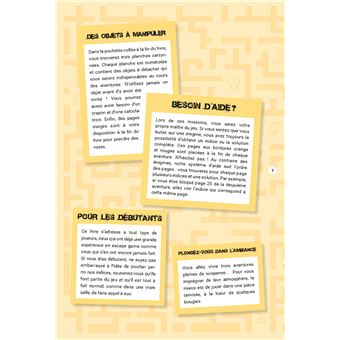 Escape Game 3 aventures : 100 % suspense