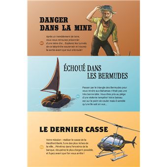 Escape Game 3 aventures : 100 % suspense