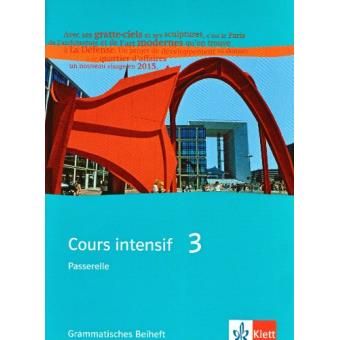 Cours intensif neu 3. grammatisches beiheft - 1