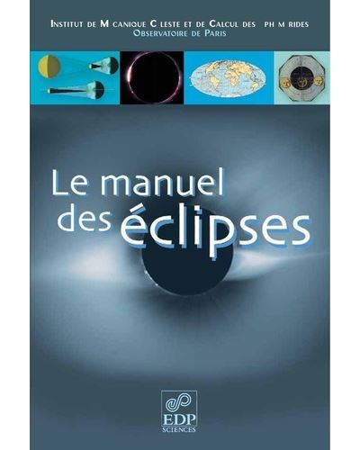 Le manuel des éclipses - Edp Sciences