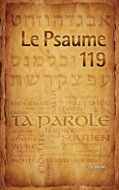 Le Psaume 119 - Cor Bruins - broché
