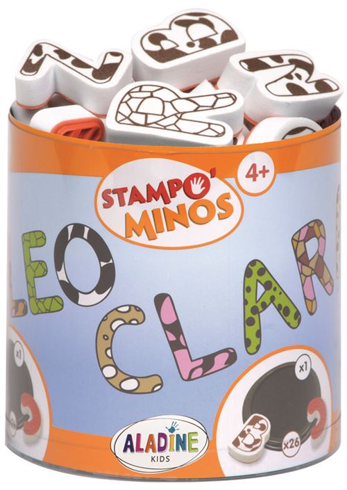 Kit cr&eacute;atif Aladine Stampo Minos Alphabet