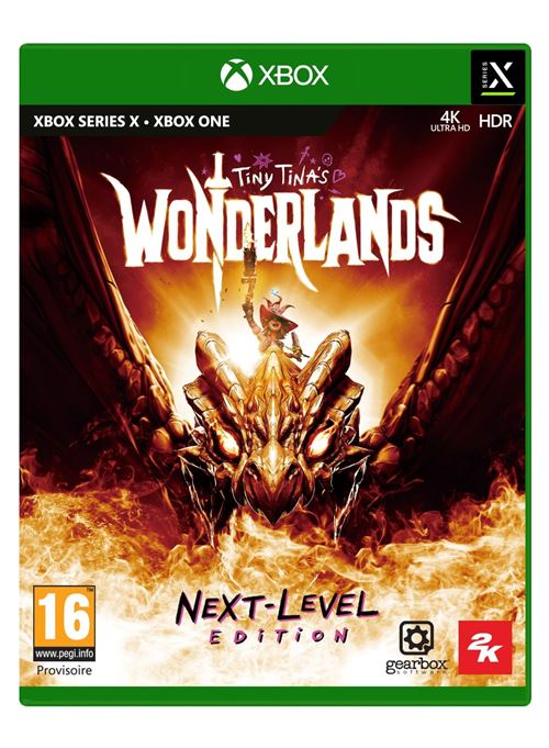 Pochette avant du jeu Tiny Tina's Wonderlands: Next Level Edition Xbox Series X