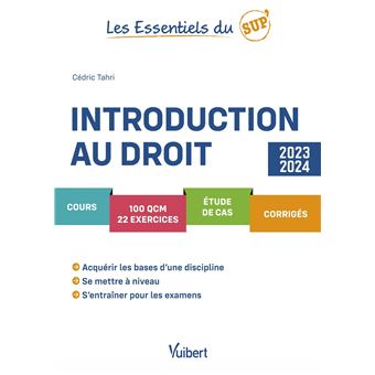 Introduction au droit 2023/2024
