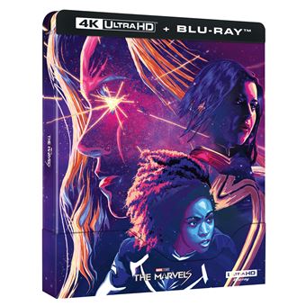 The Marvels Édition Limitée Steelbook Blu-ray 4K Ultra HD