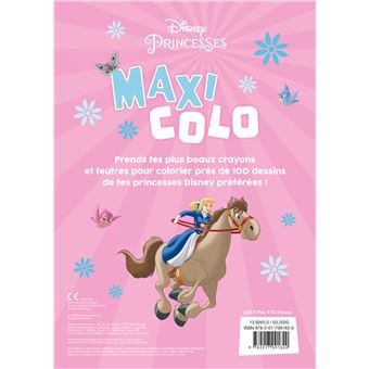 DISNEY PRINCESSES - Maxi Colo