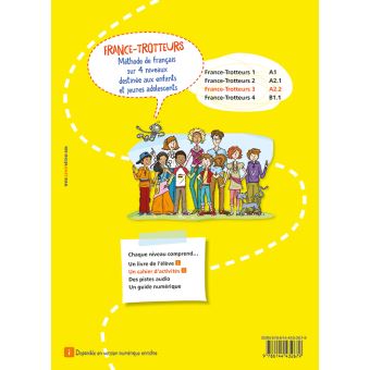 France Trotteurs Cahier d'activités Niveau 3