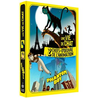 Une vie de chat Phantom Boy DVD