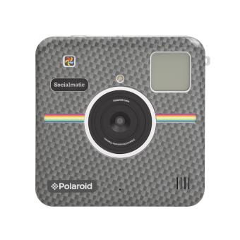 Plaque Frontale Polaroid pour Caméra Socialmatic Anthracite Brillant