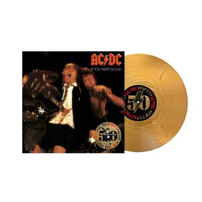 Columbia - Ac/Dc Doré If You Want Blood You've Got It Édition Limitée Vinyle Or