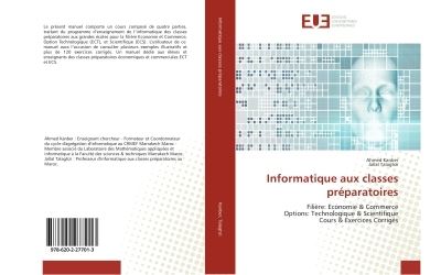 Informatique aux classes preparatoires - filiere: economie &