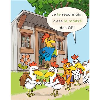 Cocorico Je sais lire ! premières lectures avec les P'tites Poules-Carmen entre au CP - Spécial DYS