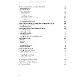 Quand la bouche se tait, les organes parlent...