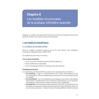 Infirmière en pratique avancée