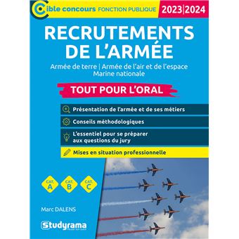 Recrutements de l'armée – Tout pour l’oral