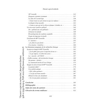 Devenir sujet de recherche