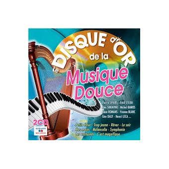 Disque d'or de la musique douce - Variété française - CD album
