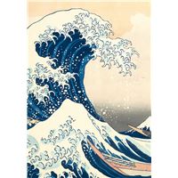 Hokusai 'Die große Welle vor Kanagawa' - Notizbuch Japan - A5 gepunktet - 100 Seiten 90g/m² - Soft Cover - FSC Papier