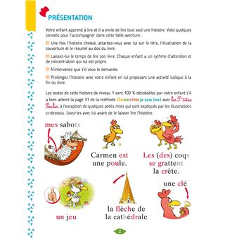 Cocorico Je sais lire ! 1res lectures avec les P'tites Poules - Jeu de piste à Pouleville - Niveau 1