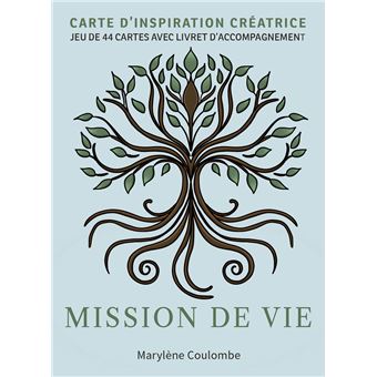Coffret - livre + 44 cartes - Mission de vie