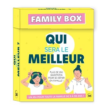 Family box - Qui sera le meilleur ? Jeu de connaissances