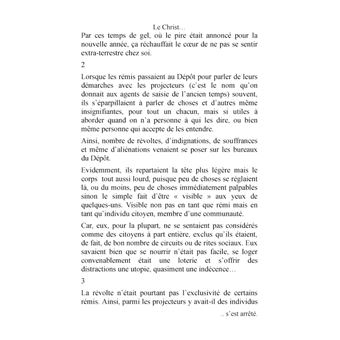 Le Christ s'est arrêté au périph'