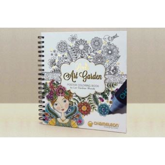 Livre de coloriage Chameleon Monde féerique