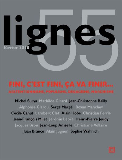 Lignes,55:fini c'est fini ca va finir
