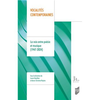 Vocalités contemporaines