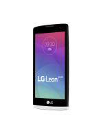 LG Leon 4G H340N - 4G smartphone - RAM 1 Go / 8 Go - microSD slot - Écran LCD - 4.5" - 854 x 480 pixels - rear camera 5 MP - front camera 0,3 MP - blanc