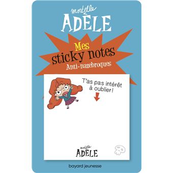 Sticky Notes Mortelle Adèle Anti-nazebroques
