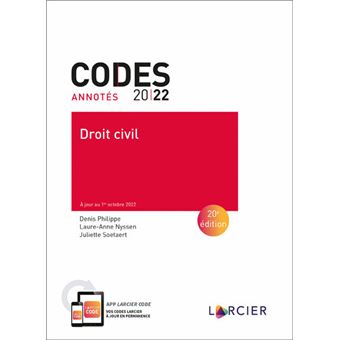 Codes annotés 2022 - Droit civil