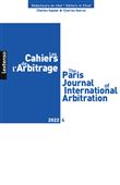 Les Cahiers de l'Arbitrage N°4-2022