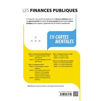 Les finances publiques en cartes mentales