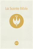 Sainte Bible Colombe rigide, blanche, reliée