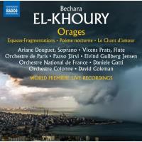 El-Khoury : Orages Espaces fragmentations poème nocturne chant d'amour
