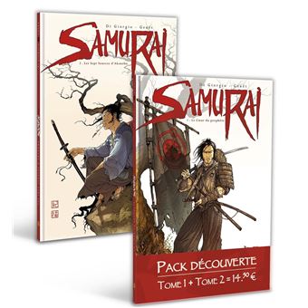 Samuraï - Pack 2 Volumes, Tomes 1 et 2, 1 Tome offert : Samurai
