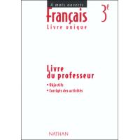 À mots ouverts 3e Français professeur