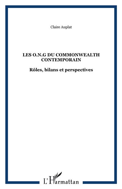 Les ONG du Commonwealth contemporain