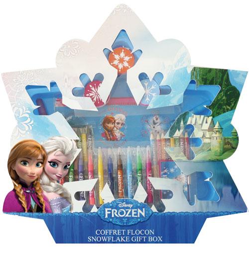 Coffret flocon de 75 pièces Frozen La Reine des Neiges