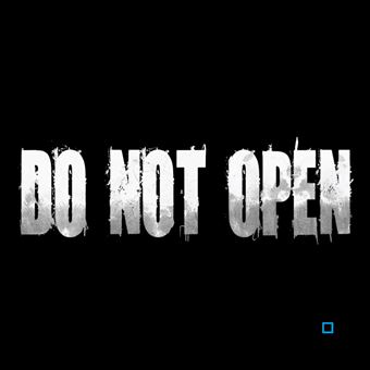 Do Not Open PS5