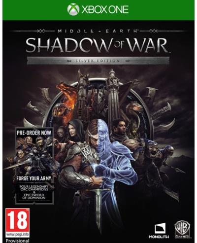 Pre-Order | Shadow Of War Silver Mix Xone | Livraison à partir de 10/10/2017