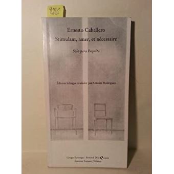 Stimulant amer et necessaire