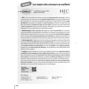 Comment cracker sa prépa de la rentrée jusqu'aux concours : Le guide de réussite - 2022