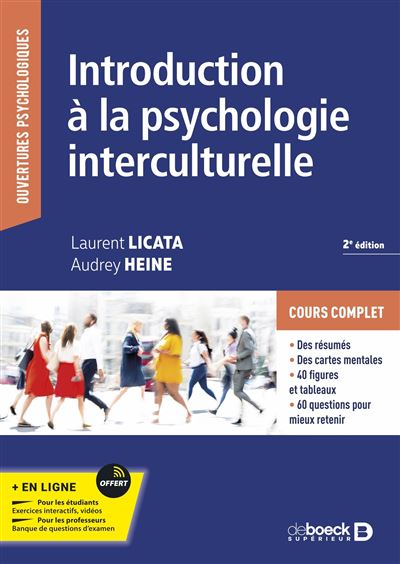 Introduction à la psychologie interculturelle.