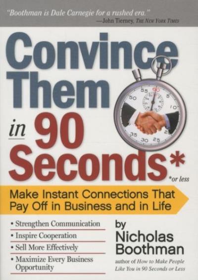 How to connect in business in 90 seconds or less