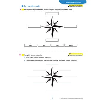 Magellan Géographie CM Banque d'exercices photocopiables détachables + ressources numériques Ed.2022