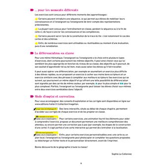 Magellan Géographie CM Banque d'exercices photocopiables détachables + ressources numériques Ed.2022