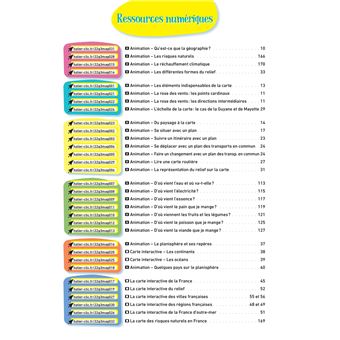 Magellan Géographie CM Banque d'exercices photocopiables détachables + ressources numériques Ed.2022