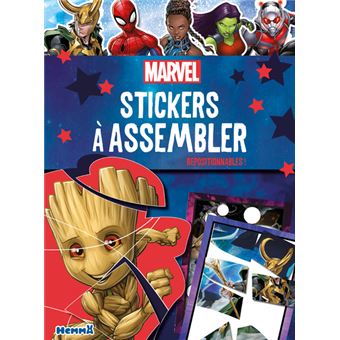 Marvel - Stickers à assembler (Les Gardiens de la Galaxie) - Repositionnables !